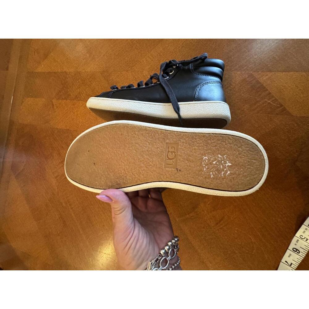 UGG Stylish Black High-Top Sneakers size Womens 6 s-1 - Picture 4 of 8
